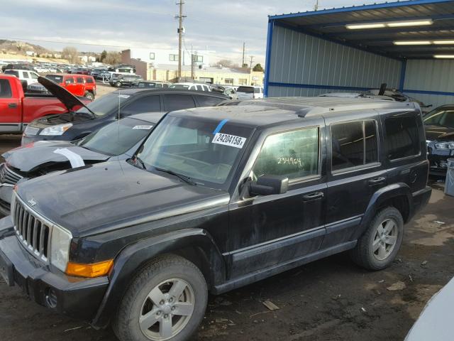 1J8HG48K08C173127 - 2008 JEEP COMMANDER შავი ფოტო 10