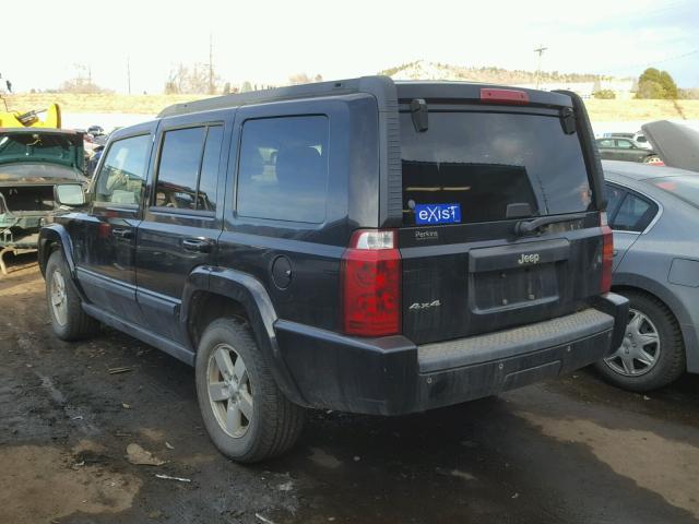 1J8HG48K08C173127 - 2008 JEEP COMMANDER შავი ფოტო 3