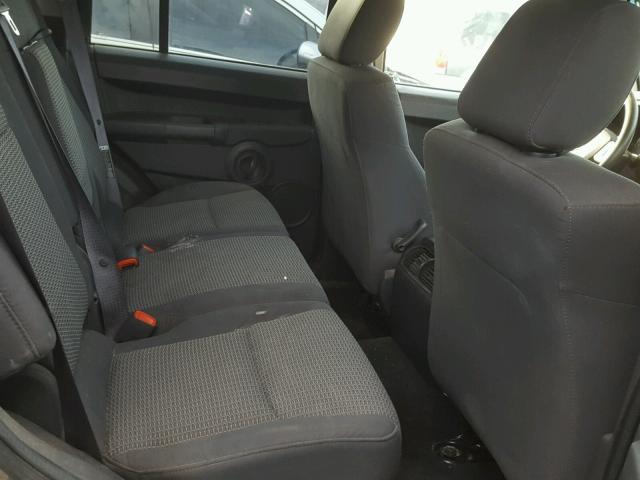 1J8HG48K08C173127 - 2008 JEEP COMMANDER შავი ფოტო 6