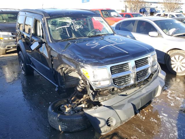 1D8GT28K08W117062 - 2008 DODGE NITRO SXT BLACK photo 1