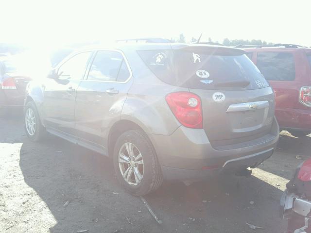 2CNALDECXB6401843 - 2011 CHEVROLET EQUINOX LT GOLD photo 3