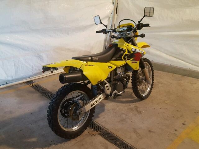 JS1SK43A812100247 - 2001 SUZUKI DR-Z400 S YELLOW photo 4