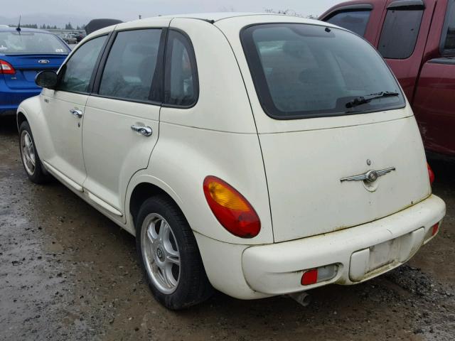 3C4FY48B64T349625 - 2004 CHRYSLER PT CRUISER WHITE photo 3