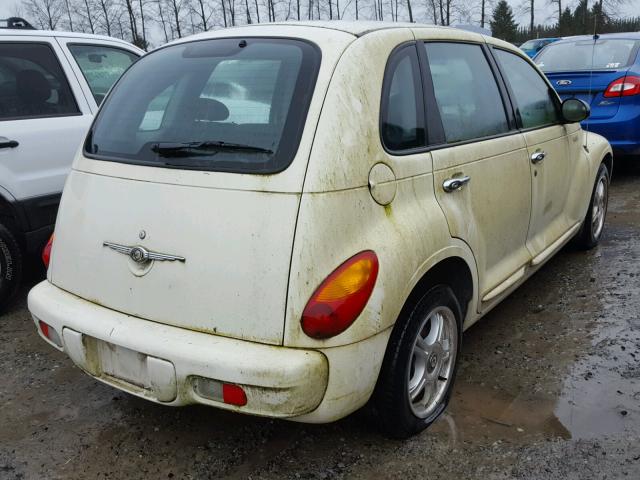 3C4FY48B64T349625 - 2004 CHRYSLER PT CRUISER WHITE photo 4