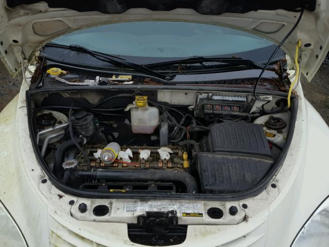 3C4FY48B64T349625 - 2004 CHRYSLER PT CRUISER WHITE photo 7