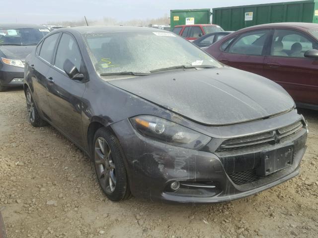 1C3CDFBB7FD116403 - 2015 DODGE DART SXT GRAY photo 1