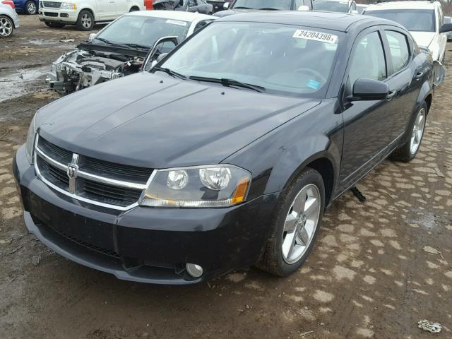 1B3LC76M98N649416 - 2008 DODGE AVENGER R/ BLACK photo 2