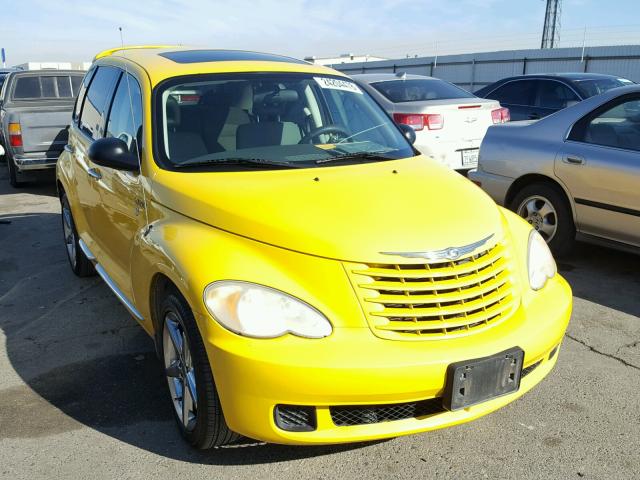 3A8FY58B36T258006 - 2006 CHRYSLER PT CRUISER YELLOW photo 1