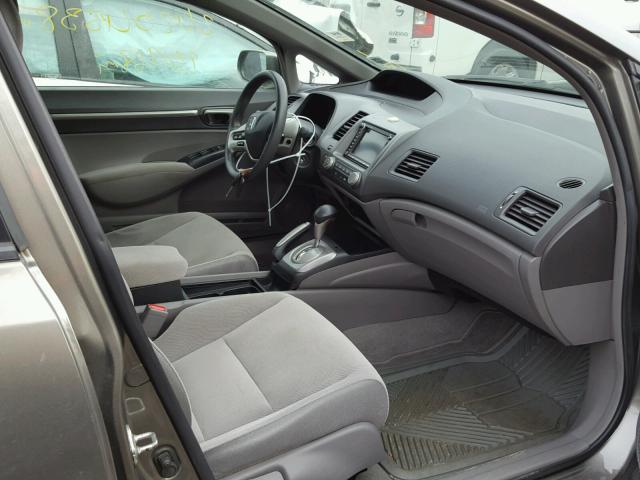 1HGFA16827L084410 - 2007 HONDA CIVIC EX ნაცრისფერი ფოტო 5