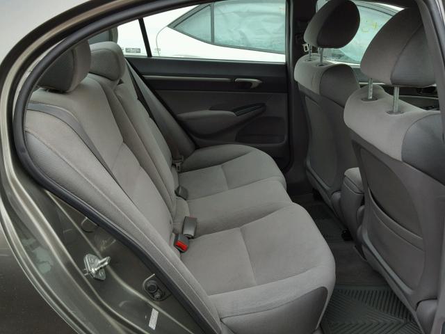 1HGFA16827L084410 - 2007 HONDA CIVIC EX ნაცრისფერი ფოტო 6