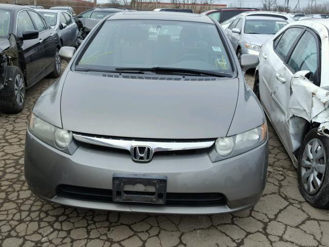 1HGFA16827L084410 - 2007 HONDA CIVIC EX GRAY photo 9