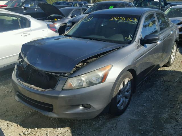 1HGCP368X8A073908 - 2008 HONDA ACCORD EXL GRAY photo 2