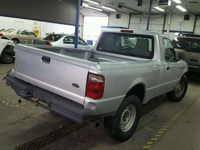 1FTYR10D15PA05630 - 2005 FORD RANGER GRAY photo 4