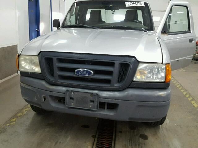 1FTYR10D15PA05630 - 2005 FORD RANGER GRAY photo 7
