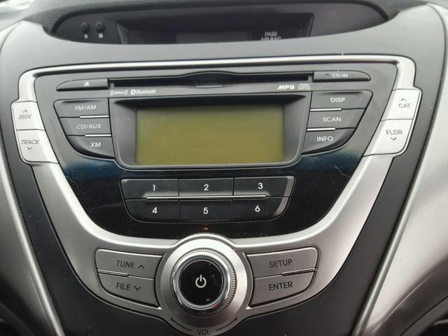 KMHDH4AE2DU569101 - 2013 HYUNDAI ELANTRA GL SILVER photo 9