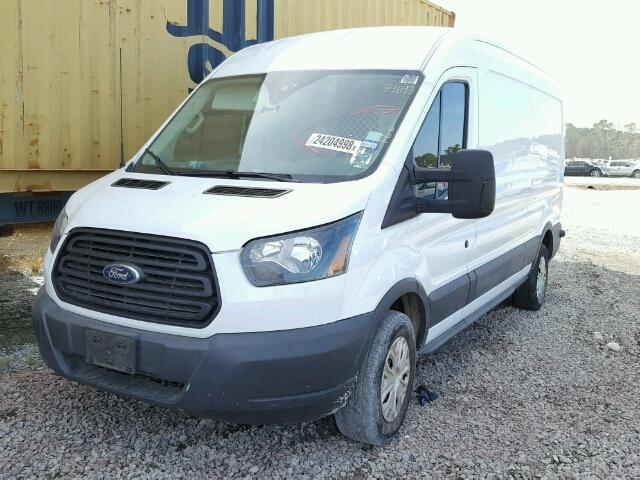 1FTBW2CM1GKA38577 - 2016 FORD TRANSIT T- WHITE photo 2