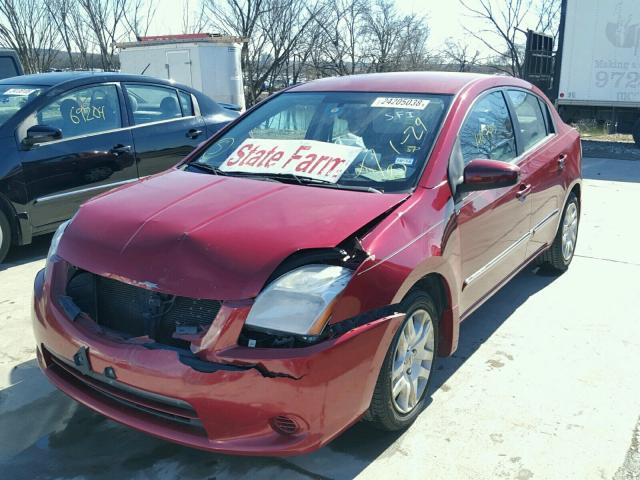 3N1AB6AP5AL631556 - 2010 NISSAN SENTRA 2.0 RED photo 2