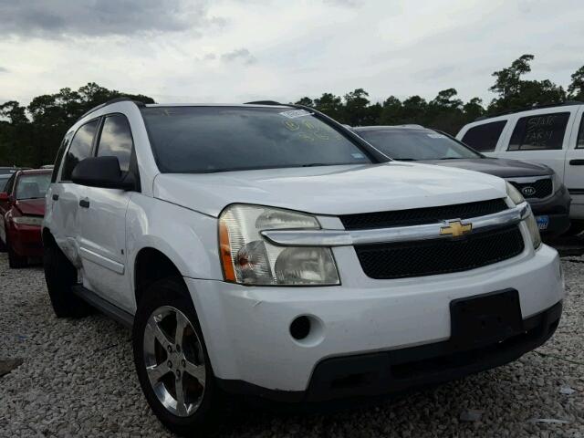 2CNDL13F176042446 - 2007 CHEVROLET EQUINOX LS WHITE photo 1