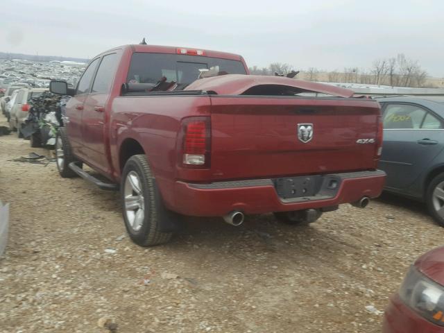 1C6RR7MT3FS504668 - 2015 RAM 1500 SPORT RED photo 3