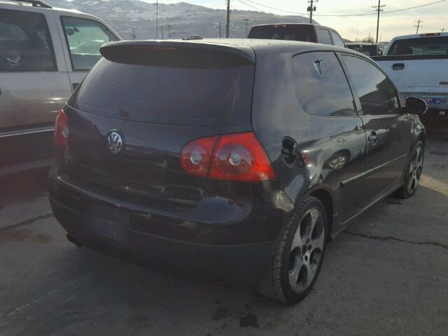 WVWEV71K86W143011 - 2006 VOLKSWAGEN NEW GTI BLACK photo 4