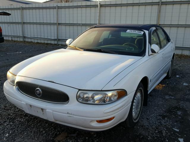 1G4HP54K3YU293206 - 2000 BUICK LESABRE CU WHITE photo 2