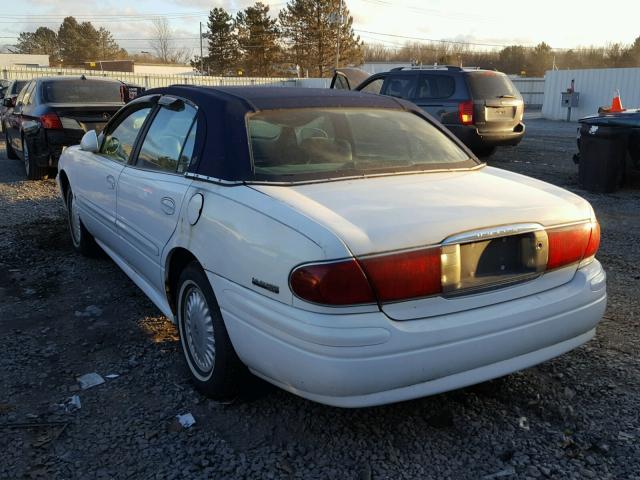 1G4HP54K3YU293206 - 2000 BUICK LESABRE CU WHITE photo 3
