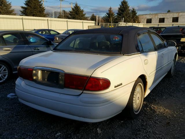 1G4HP54K3YU293206 - 2000 BUICK LESABRE CU WHITE photo 4