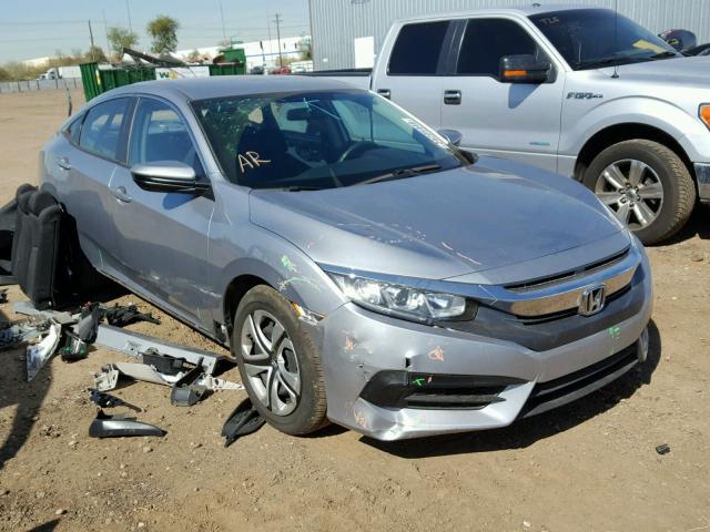 19XFC2F57GE095500 - 2016 HONDA CIVIC LX GRAY photo 1