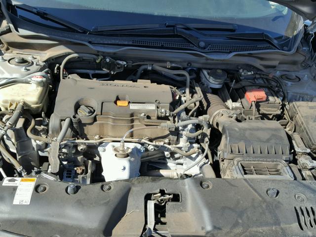 19XFC2F57GE095500 - 2016 HONDA CIVIC LX GRAY photo 7