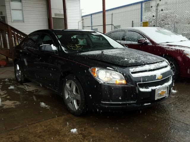 1G1ZH57B49F258724 - 2009 CHEVROLET MALIBU 1LT BLACK photo 1