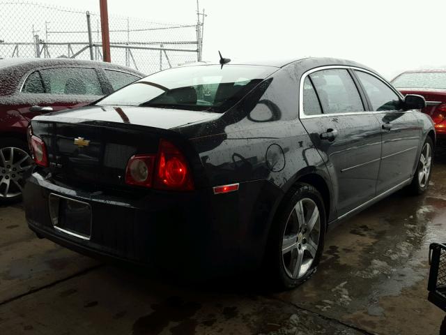 1G1ZH57B49F258724 - 2009 CHEVROLET MALIBU 1LT BLACK photo 4