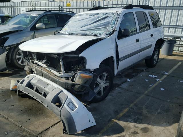 1GNET16SX46108552 - 2004 CHEVROLET TRAILBLAZE WHITE photo 2