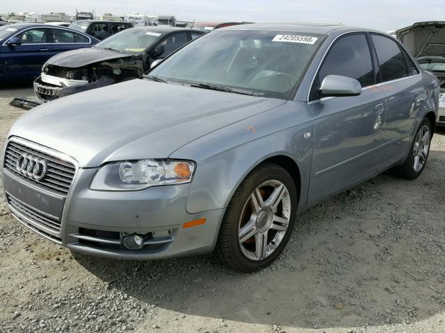 WAUAF78E46A007464 - 2006 AUDI A4 2 SILVER photo 2