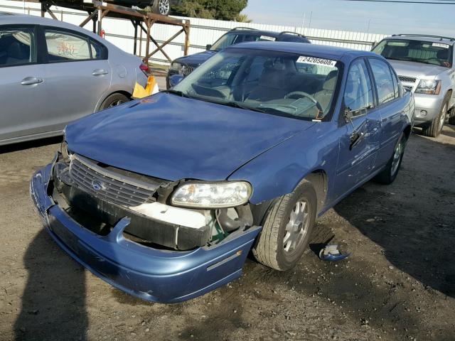 1G1NE52J7X6104110 - 1999 CHEVROLET MALIBU LS BLUE photo 2