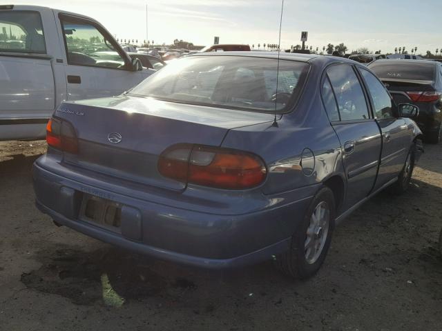 1G1NE52J7X6104110 - 1999 CHEVROLET MALIBU LS BLUE photo 4