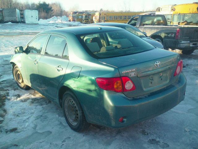 JTDBU4EEXA9108793 - 2010 TOYOTA COROLLA BA GREEN photo 3