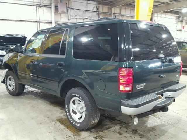 1FMPU16LX1LB04274 - 2001 FORD EXPEDITION GREEN photo 3