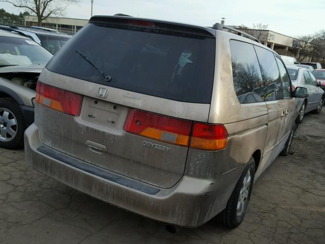 5FNRL18003B158529 - 2003 HONDA ODYSSEY EX GOLD photo 4