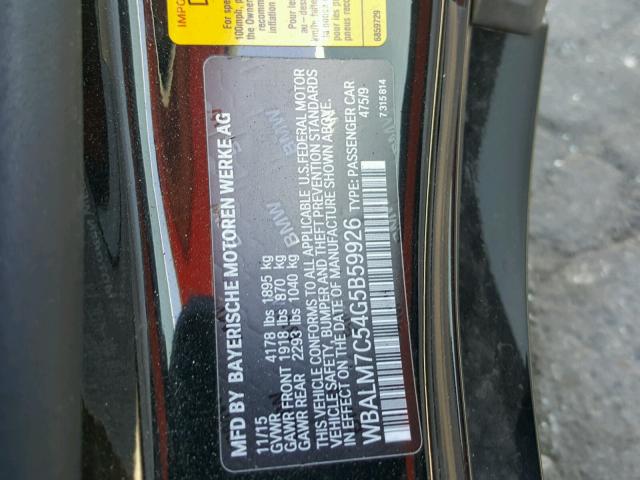 WBALM7C54G5B59926 - 2016 BMW Z4 SDRIVE3 黑色 照片 10