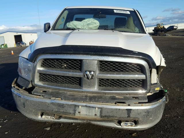 1D3HV16P69J503710 - 2009 DODGE RAM 1500 WHITE photo 10