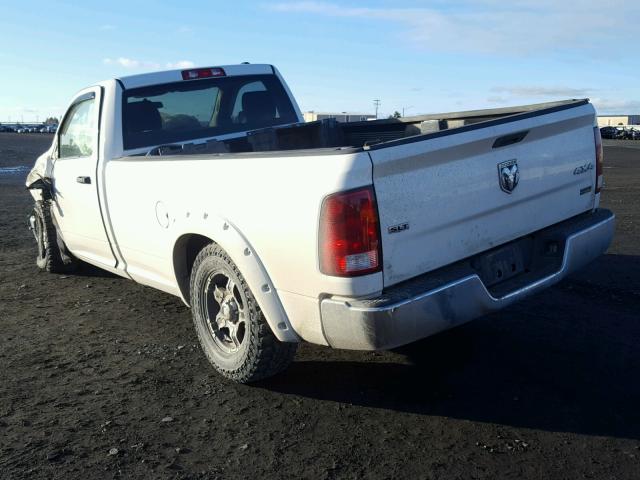 1D3HV16P69J503710 - 2009 DODGE RAM 1500 WHITE photo 3