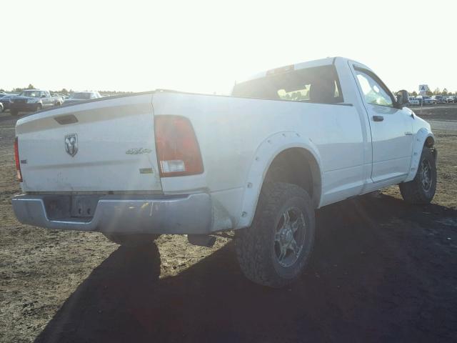 1D3HV16P69J503710 - 2009 DODGE RAM 1500 WHITE photo 4