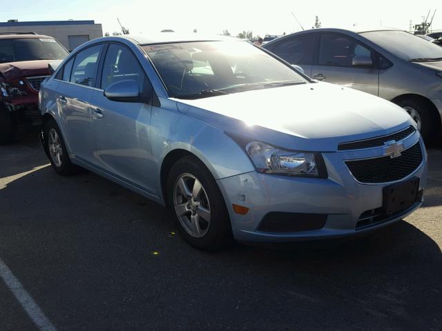 1G1PF5SC5C7269066 - 2012 CHEVROLET CRUZE LT BLUE photo 1