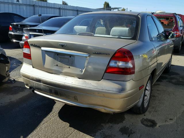 KLAJB52Z4YK401114 - 2000 DAEWOO NUBIRA CDX 金色 照片 4