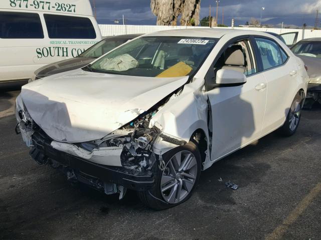 5YFBPRHE9FP303009 - 2015 TOYOTA COROLLA EC 白色 照片 2