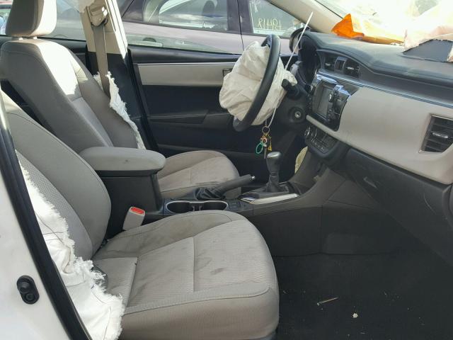 5YFBPRHE9FP303009 - 2015 TOYOTA COROLLA EC 白色 照片 5