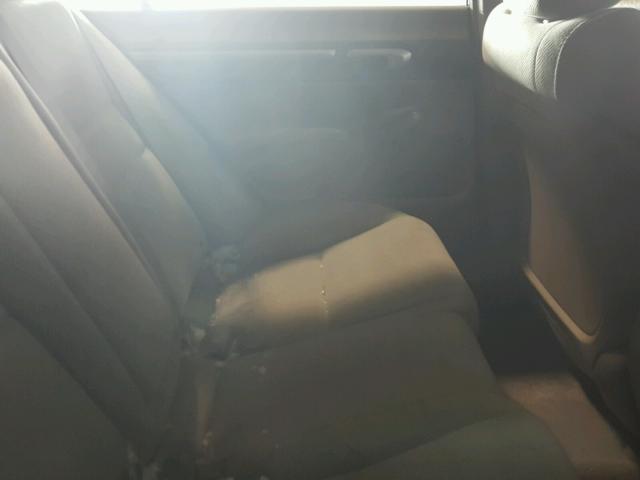 2HGFA1F86AH565507 - 2010 HONDA CIVIC EX GRAY photo 6