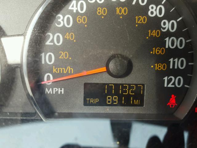 1G8AZ55F96Z100309 - 2006 SATURN ION LEVEL წითელი ფოტო 8