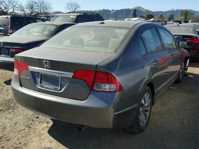 2HGFA16819H301929 - 2009 HONDA CIVIC EX Grafit foto 4