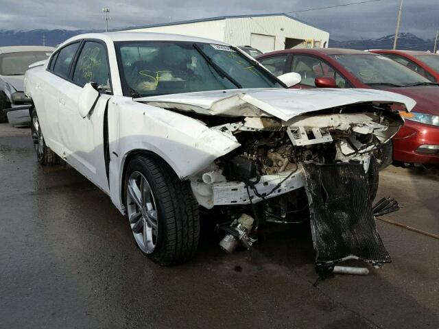 2C3CDXDT3DH702186 - 2013 DODGE CHARGER R/ WHITE photo 1